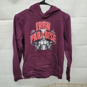 Iron Paradise Maroon Hoodie
